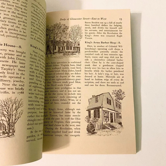 Vintage 1976 Colonial Williamsburg Official Guidebook and Map - Picture 12 of 16